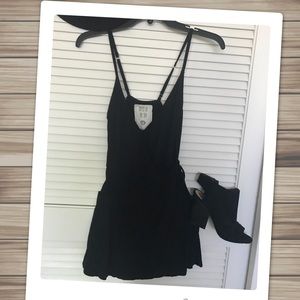 Sexy Strappy Wrap Mini Dress!